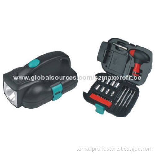 24 Pieces Tool Kits/Sets with Flashlight